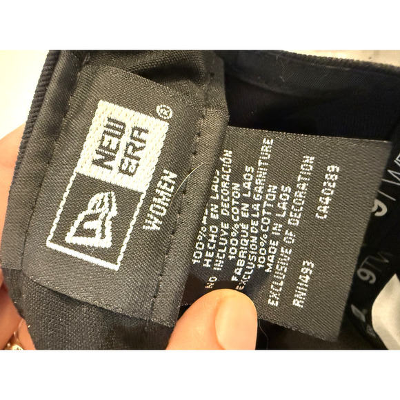 Austin FC Hat Cap Strap Back Black White MLS Soccer Womens New Era Tree Logo - Picture 4 of 4